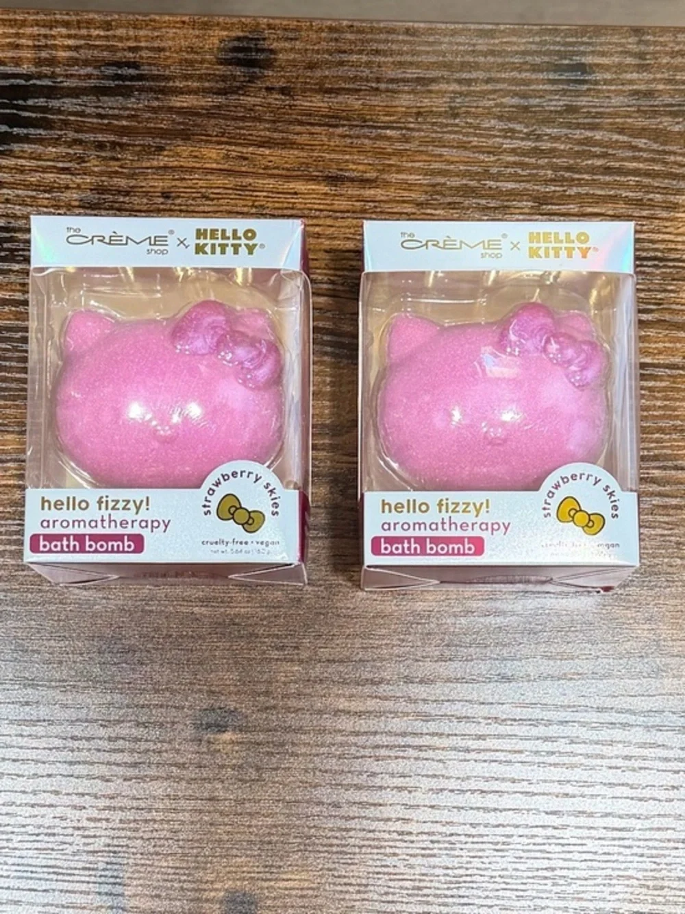 The Crème Shop Hello Kitty Pink Aromatherapy Bath Bomb by The Crème Shop